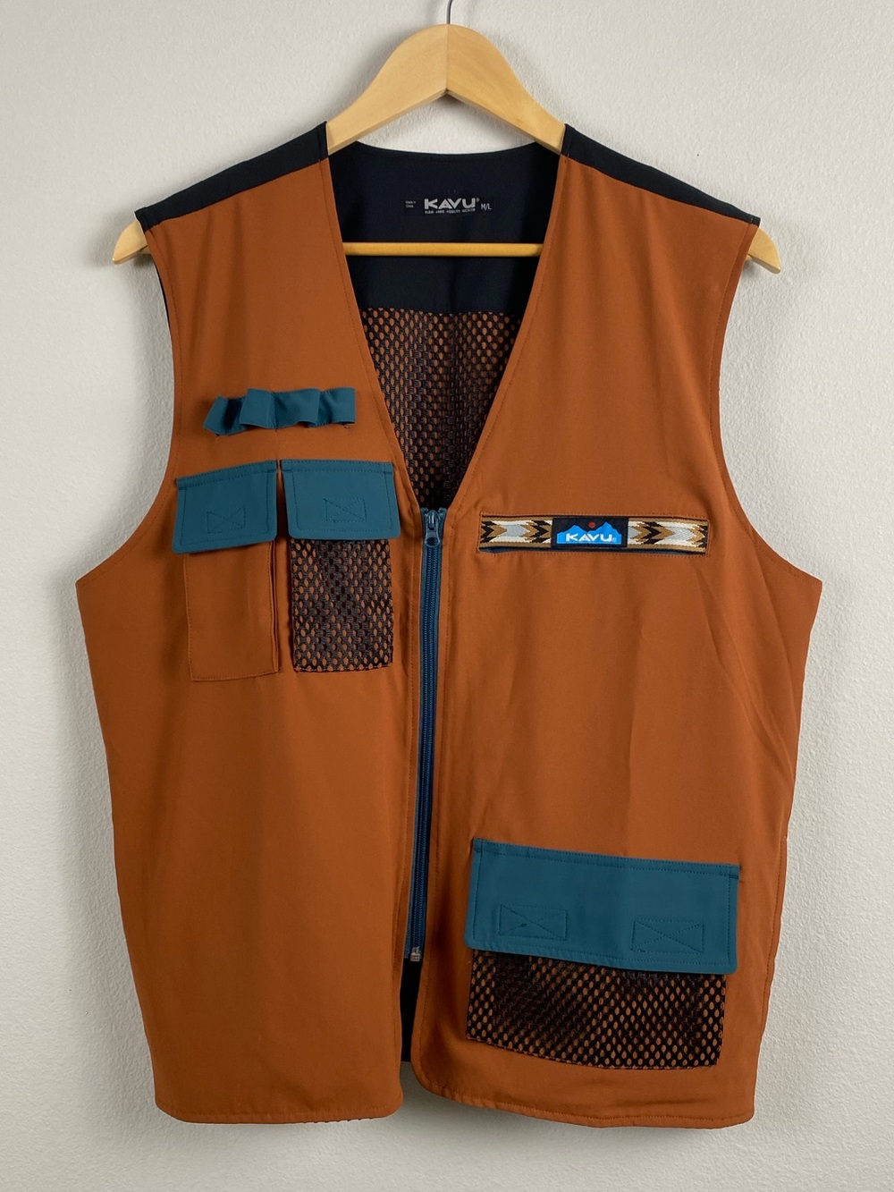Kavu All Nighter Outdoor Adventure Vest | Red Oak